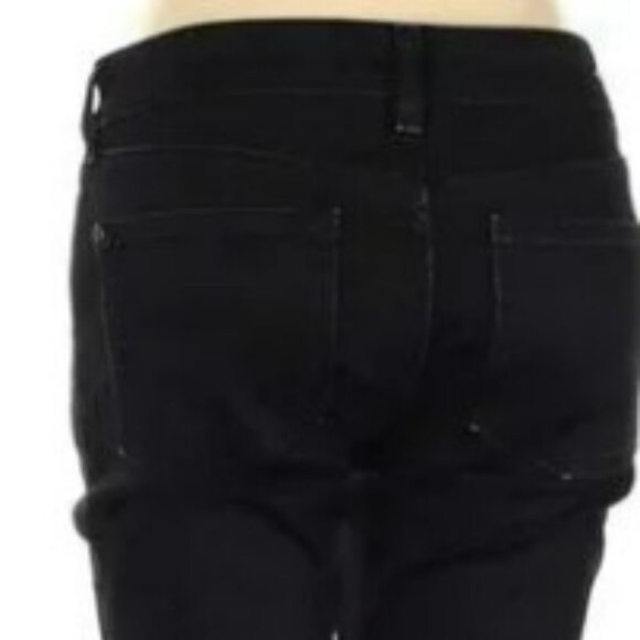 Pilcro and the Letterpress Anthropologie Size 27 Pants Moto Black - Picture 3 of 7